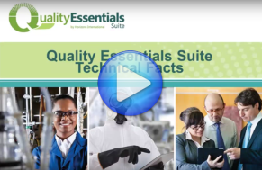 Video: Quality Essentials Suite Technical Facts